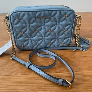 Michael Kors Brand New Baby Blue Leath…